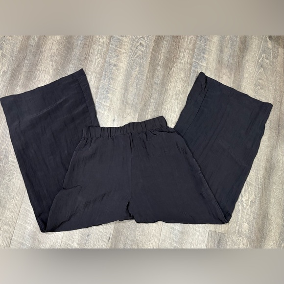 Forever 21 BOHEMIAN | WIDE LEG PANTS | BLACK |
 | SIZE: MED | - Picture 9 of 11